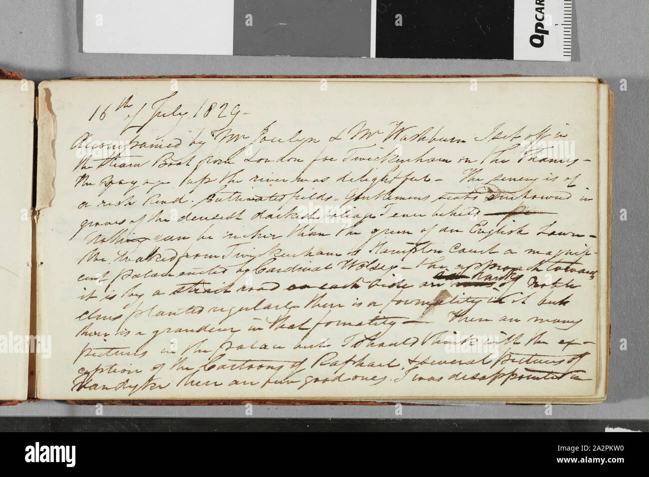 Thomas Cole, American, 1801-1848, (Untitled), 1829, Graphit, Bleistift auf Off-white webte Papier, Blatt: 3 9/16 x 6 1/4 Zoll (9 × 15,9 cm Stockfoto
