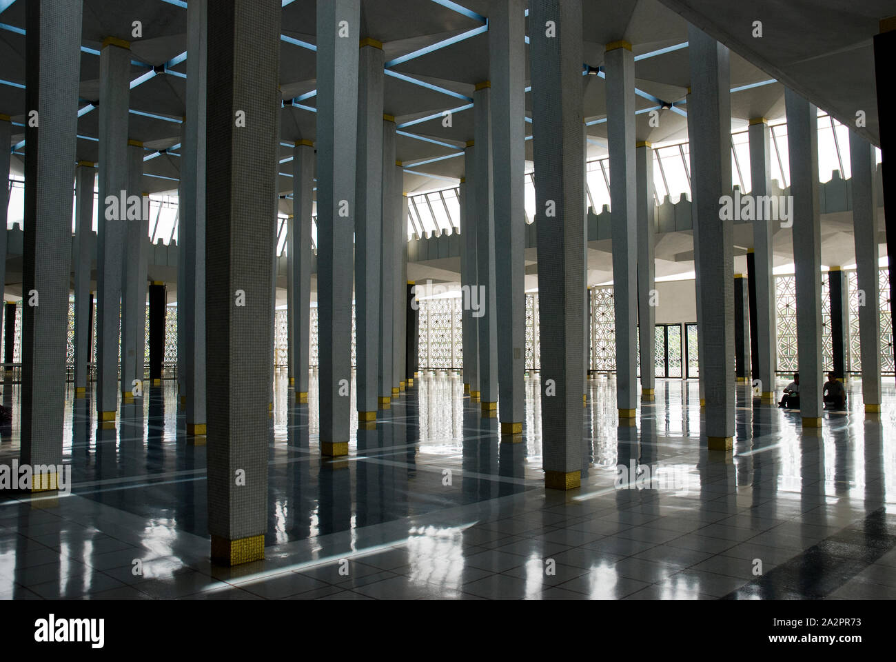 Nationalmoschee von Malaysia, Kuala Lumpur. Stockfoto