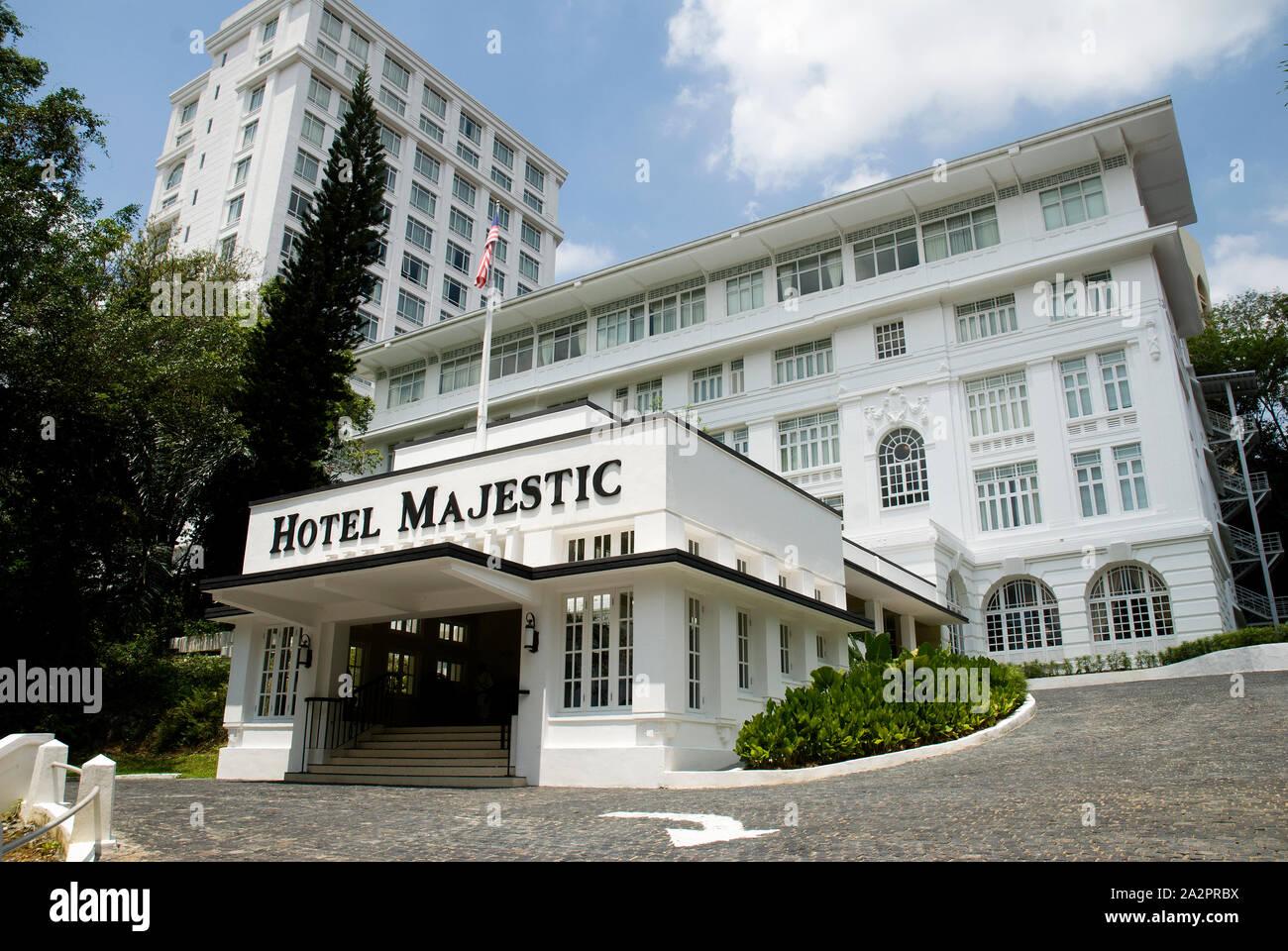 Hotel Majestic, Kuala Lumpur Stockfoto
