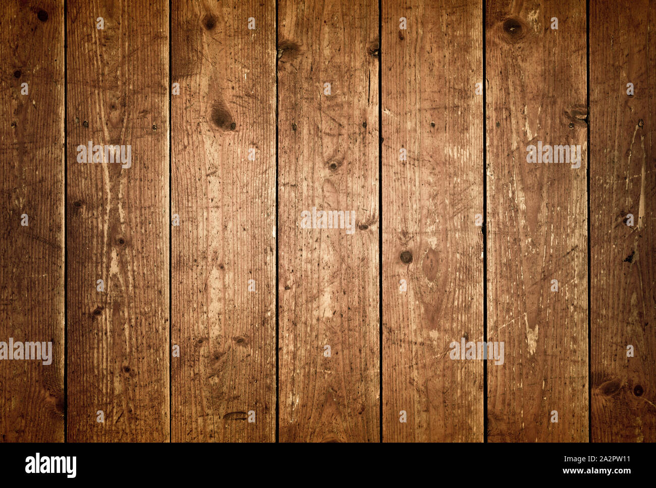 Rustikale Holzplanken Hintergrund, Holz Textur Stockfoto