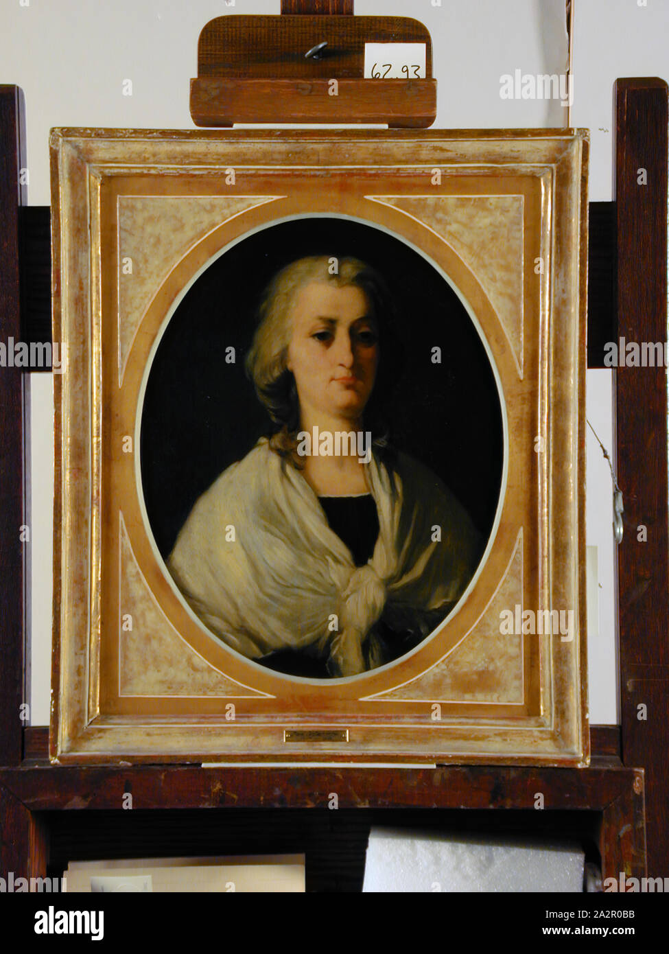 Paul Delaroche, Französisch, 1797-1856, Marie Antoinette, 19. Jahrhundert, Öl auf Leinwand, ohne Rahmen: 16 3/4 x 12 1/2 Inch (42,5 × 31,8 cm Stockfoto