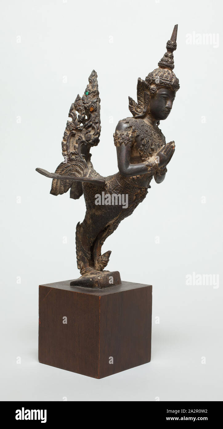 Thai, Apsaras, 18. Jahrhundert, Höhe: 11 cm Stockfoto