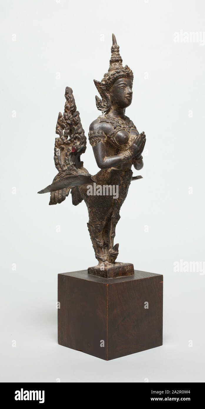 Thai, Apsaras, 18. Jahrhundert, Höhe: 11 cm Stockfoto
