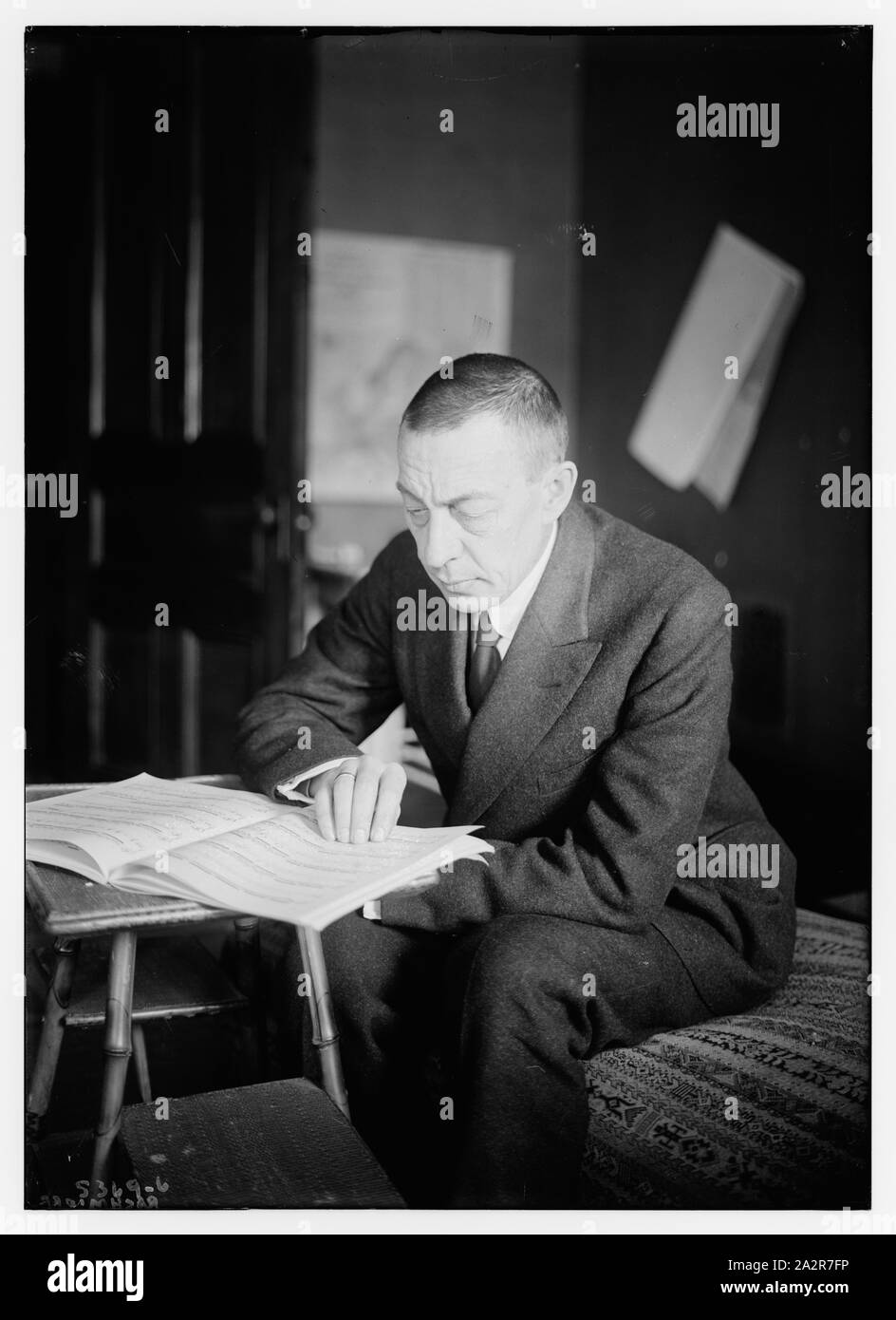 Rach' aus, d.h. Rachmaninow Stockfoto