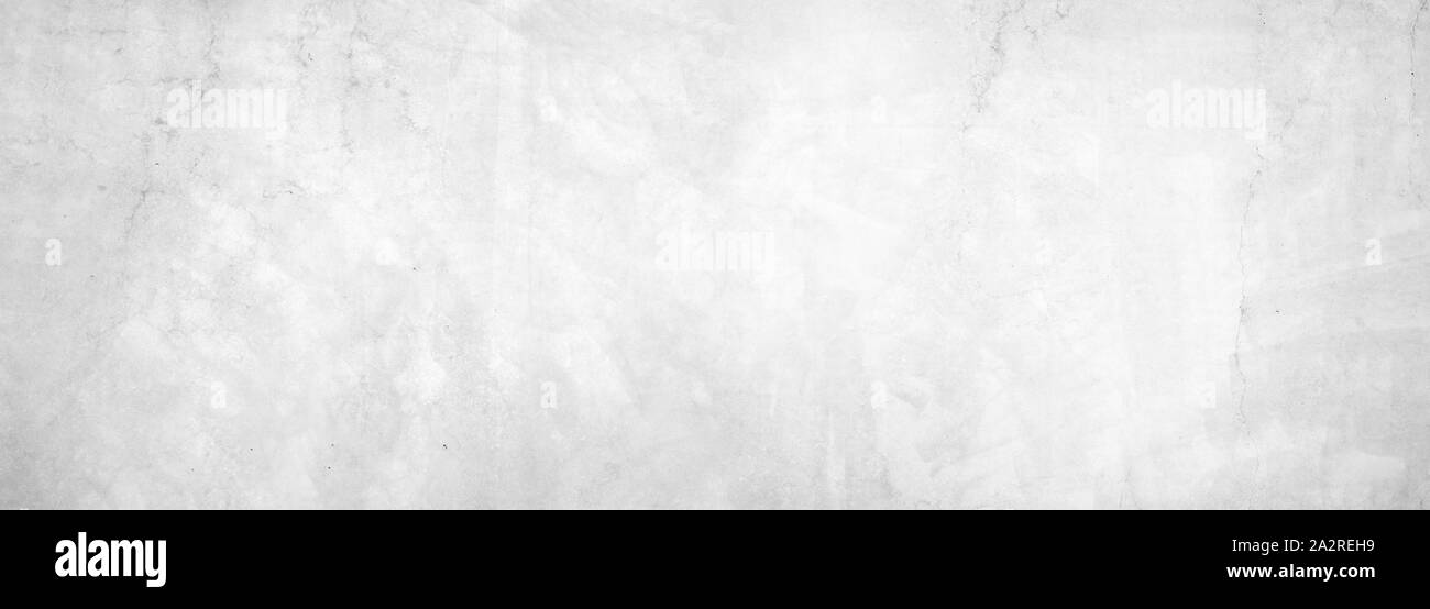 Textur von alten, grungy, grauen und weißen Beton oder Zement Wand für Hintergrund Stockfoto