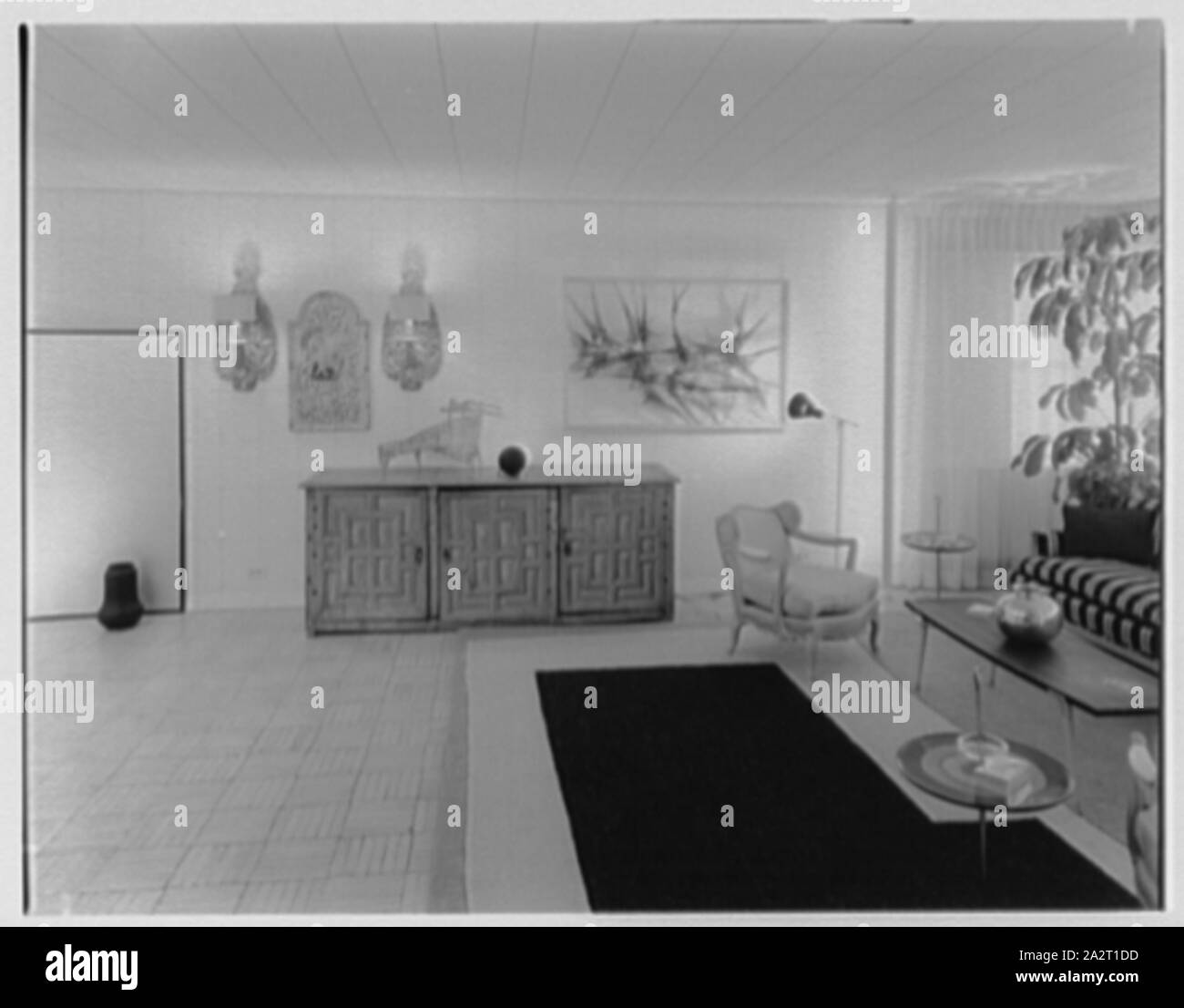 Raymond Loewy, Appartement 900 5th Avenue, New York City. Stockfoto
