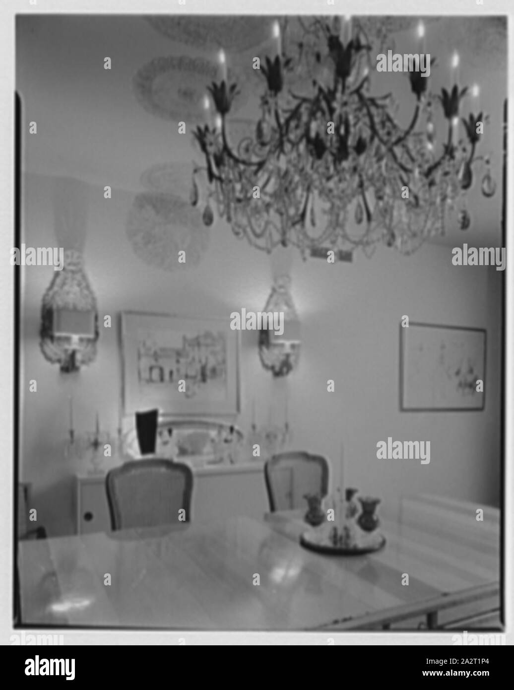 Raymond Loewy, Appartement 900 5th Avenue, New York City. Stockfoto