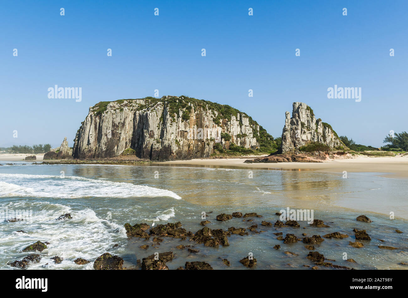 Guarita Park, ist ein brasilianischer Erhaltung Einheit in der südlichen Region entfernt, im Bundesstaat Rio Grande do Sul, in der Gemeinde von Torres Stockfoto