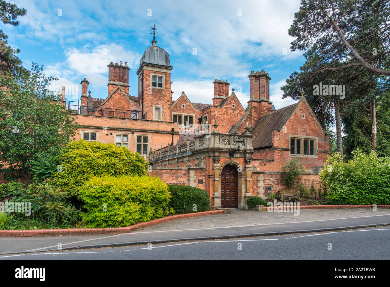 Burwalls Haus von der Avon Gorge in der Nähe von Clifton Suspension Bridge in Bristol hat in Wohnungen umgewandelt worden. Avon. England. UK. Stockfoto