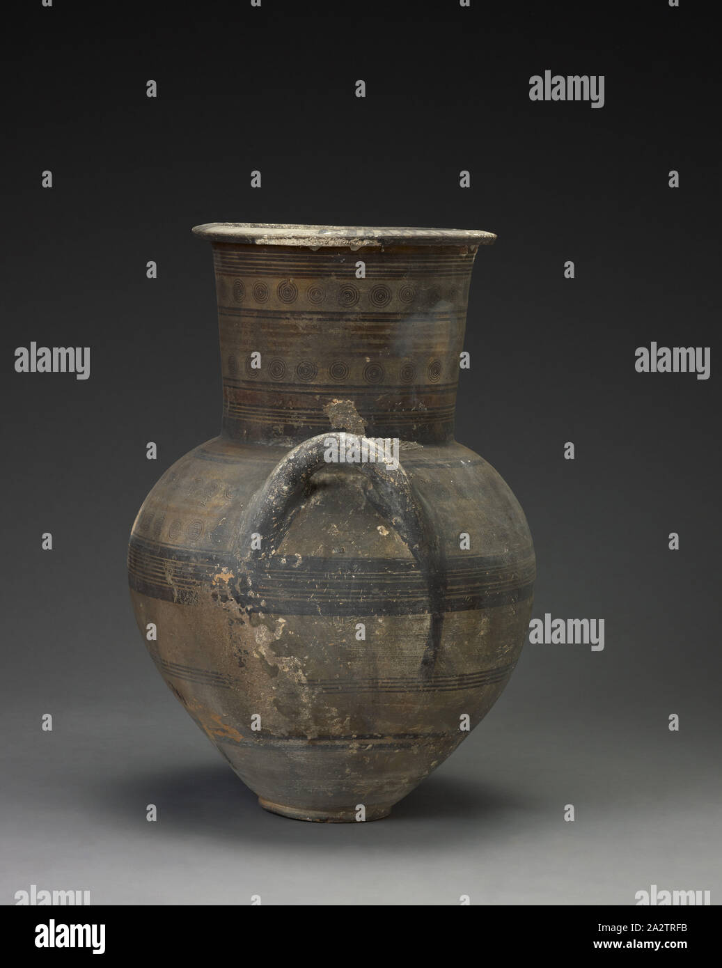 Amphora, die zyprische, Pigment, Ton, 27-1/2 x ca. 18 (Durchm.)., die Kunst der Antike im Mittelmeerraum Stockfoto