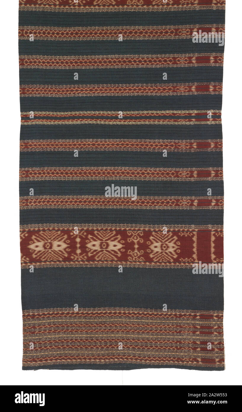 Woman's Wrapper, Anfang 1900, Baumwolle, 57-1/2 x 23 in., Textil und Mode Kunst Stockfoto