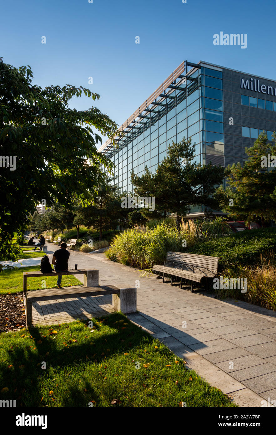 Birmingham City University Gebäude, Birmingham, Großbritannien 2019 Stockfoto