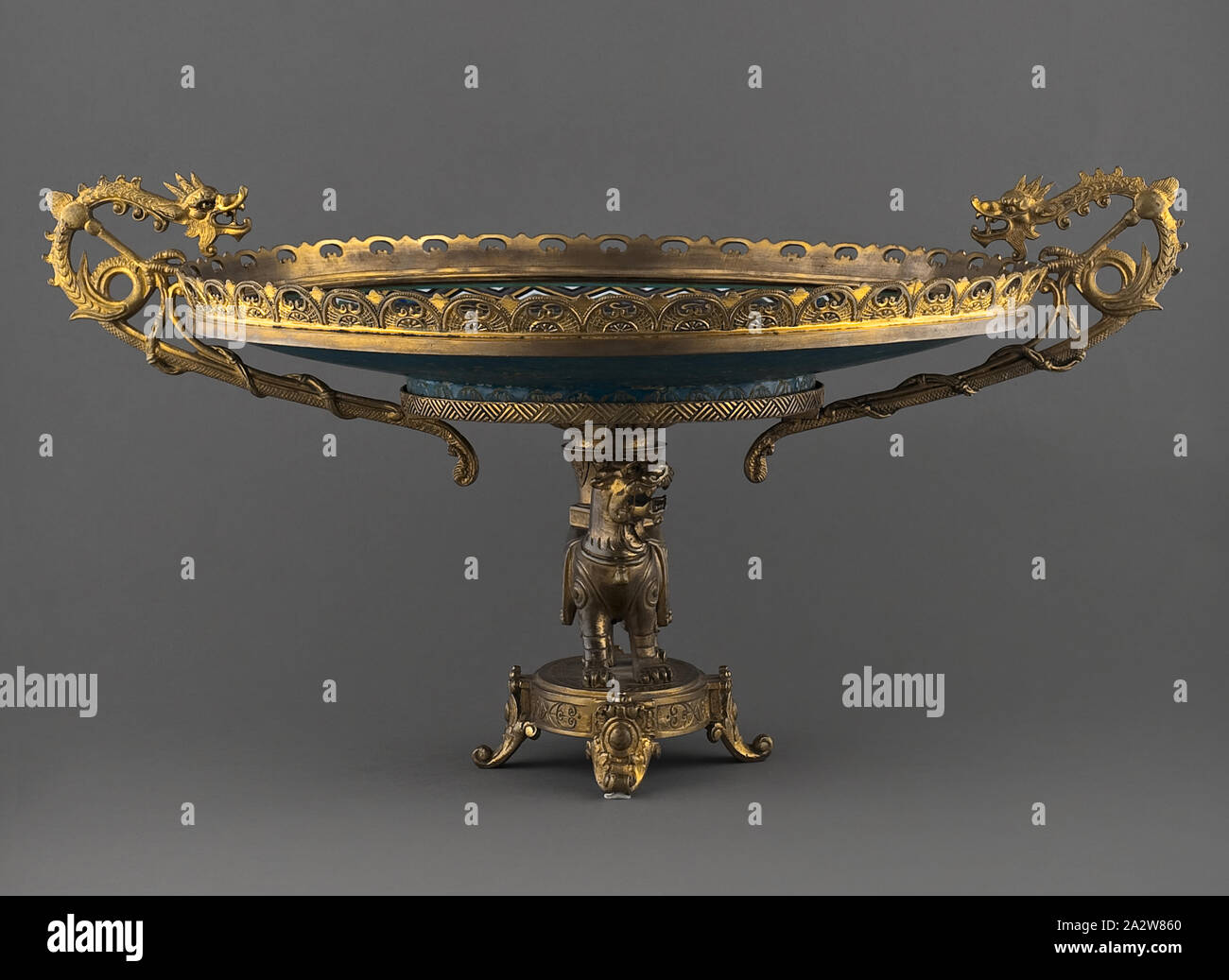 Ladegerät, cloisonne, 14-1/2 d, Asiatische Kunst Stockfoto