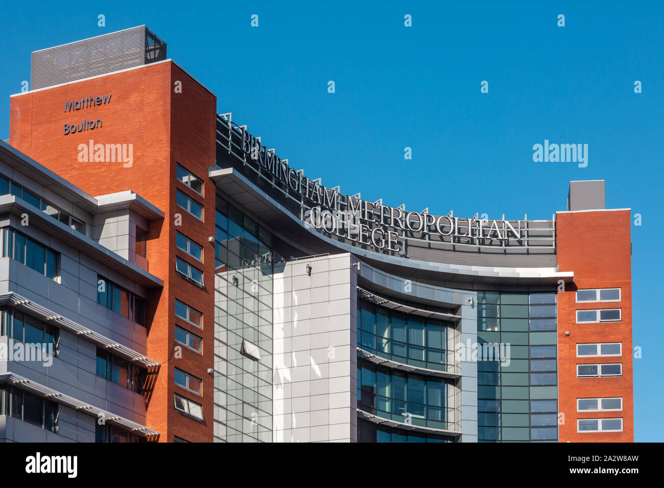 Birmingham Metropolitan College, Birmingham, Großbritannien Stockfoto
