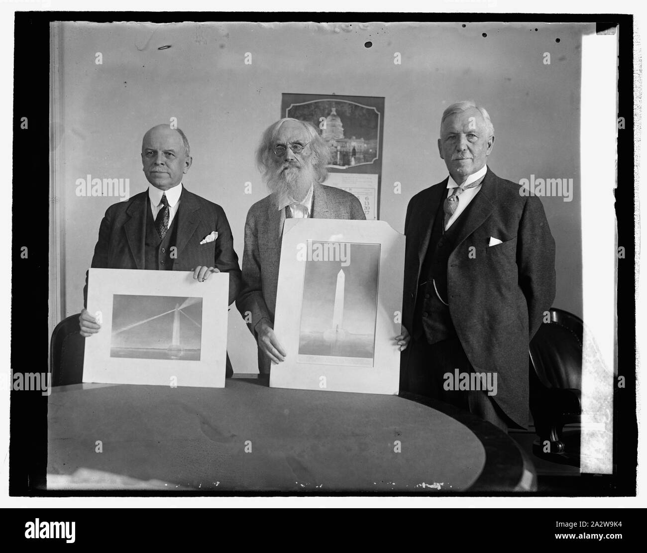 Rep. A.T. Smith, Esra Meeker, Dr. David G. Wylie, 3/2/26 Stockfoto