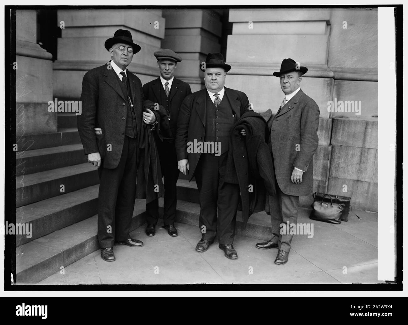 Rep. Albert Johnson auf der rechten Seite Stockfoto