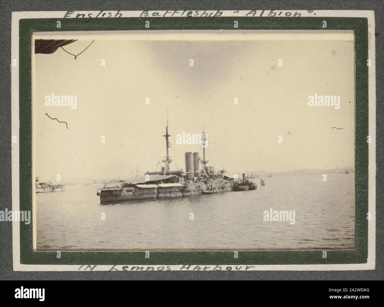 Britisches schlachtschiff hms albion Fotos und Bildmaterial in hoher