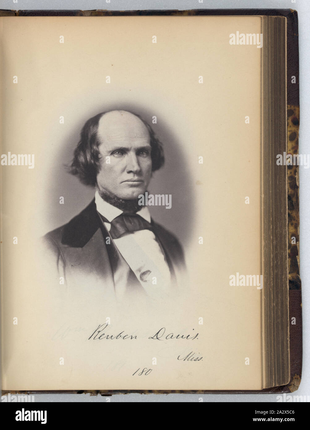 Ruben Davis, Vertreter von Mississippi, 35. Kongress, Brustbild Stockfoto