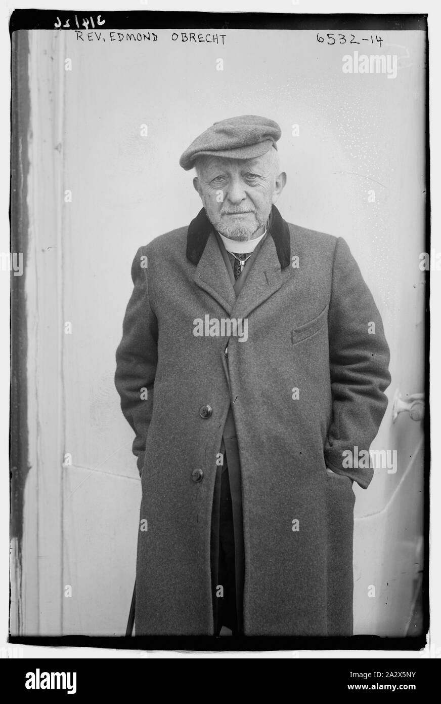 Rev. Edmund Obrecht Stockfoto