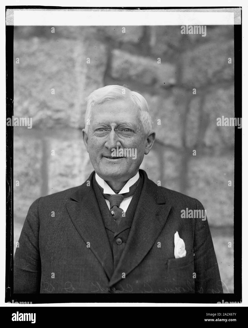 Rev. Thos. C. Clark Stockfoto