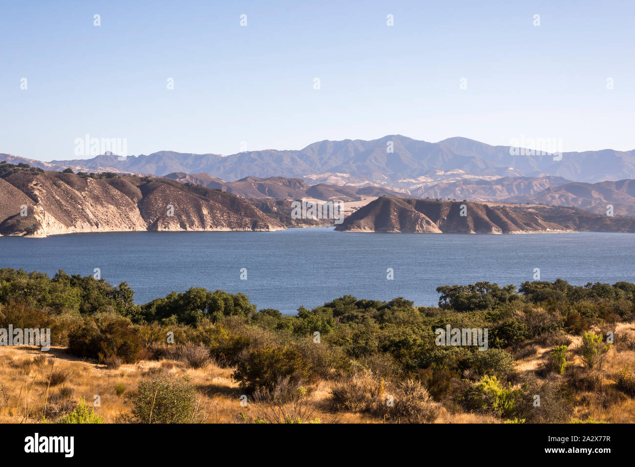 Lake Cachuma. Santa Barbara County, Kalifornien, USA. Stockfoto