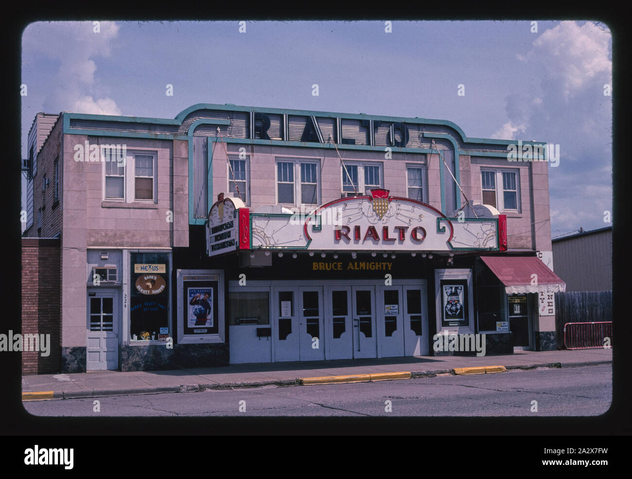 Rialto Theater, Aitkin, Minnesota Stockfoto