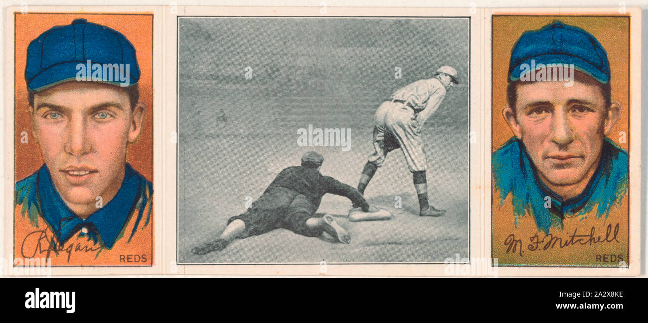 Richard J. Egan/23.38.39 'l Mitchell, Cincinnati Reds, Baseball card Portrait Stockfoto