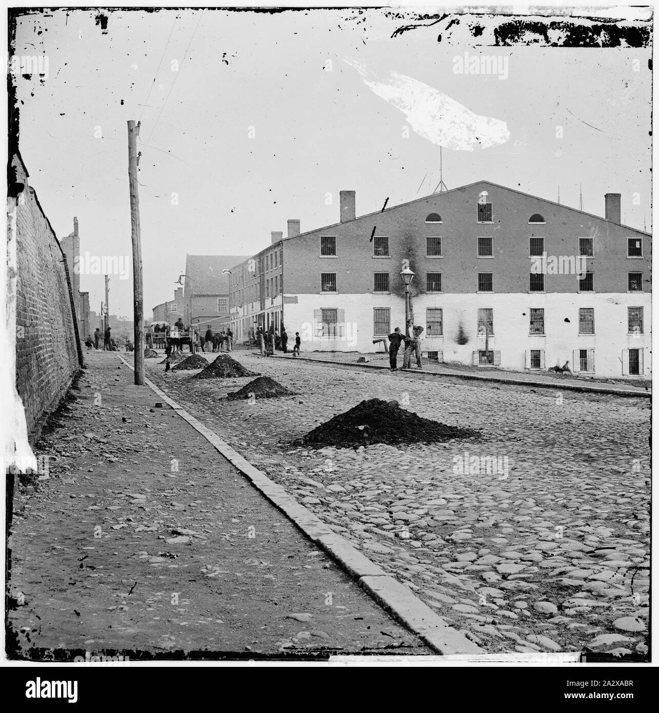 Richmond, Virginia. Libby Gefängnis Stockfoto