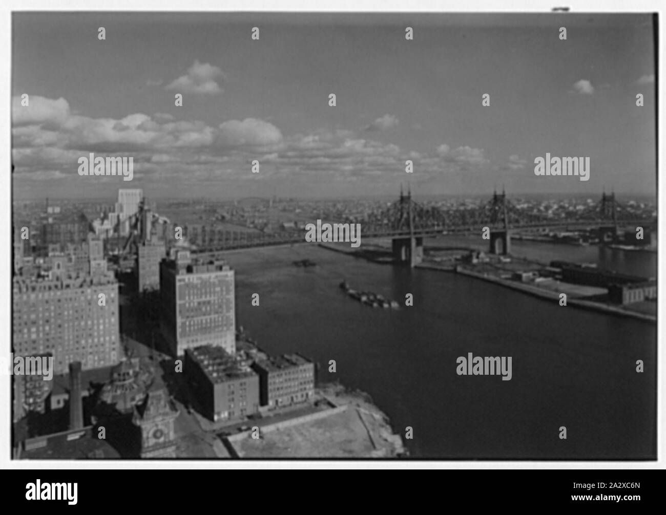 River House, 52 St. und East River, New York City. Stockfoto