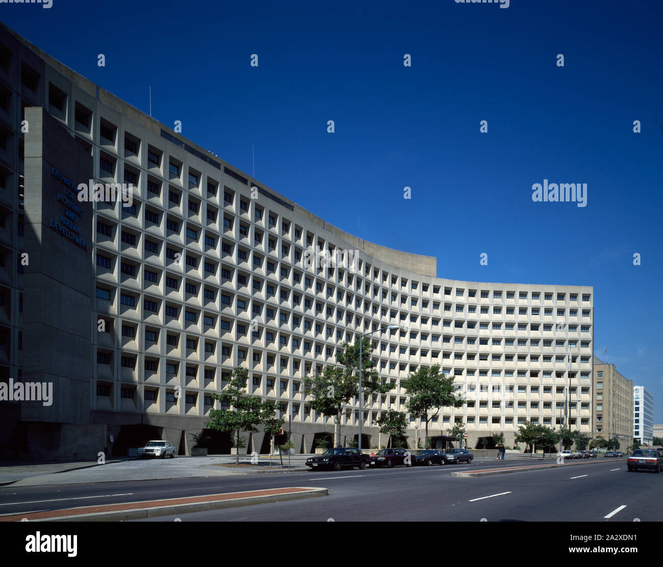 Robert C. Weaver Federal Building, Sitz der US-amerikanischen Ministerium für Wohnungsbau und Stadtentwicklung, Washington, D.C Stockfoto