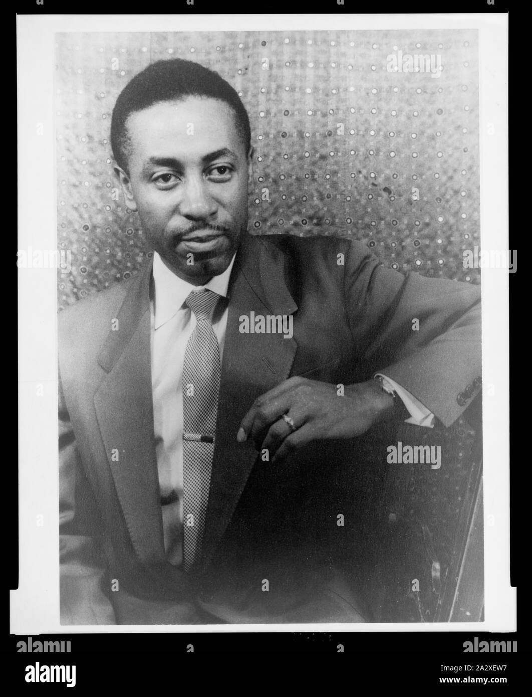 Robert McFerrin, Bariton, Brustbild, Vorderseite Stockfoto