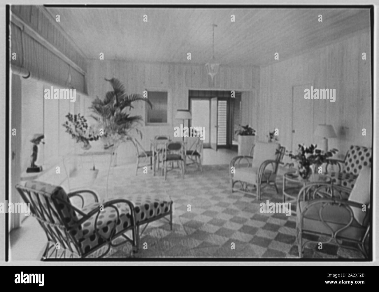 Robert Scott, Residence in Vero Beach, Florida. Stockfoto