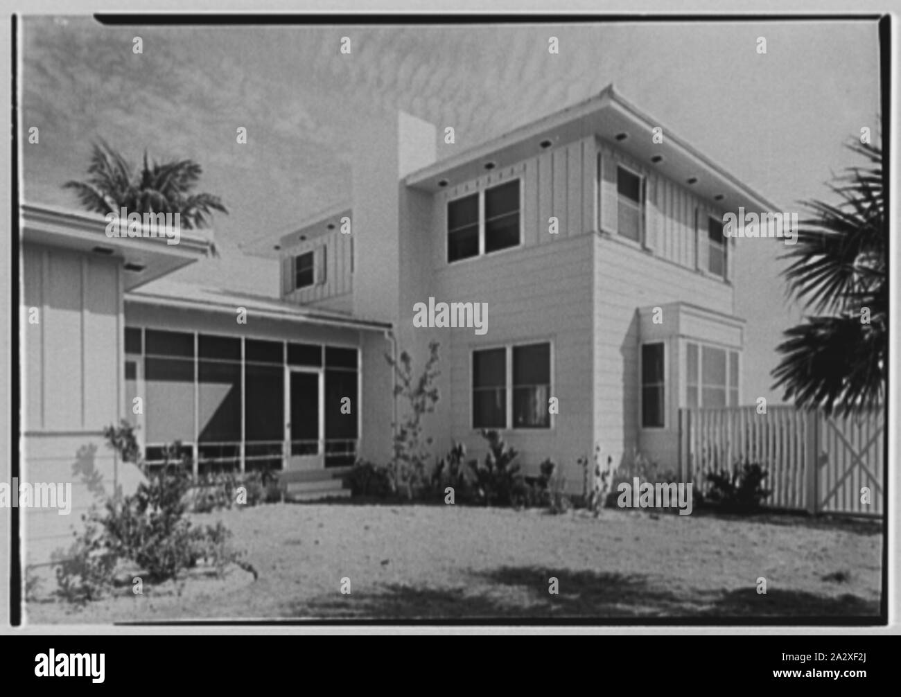 Robert Scott, Residence in Vero Beach, Florida. Stockfoto