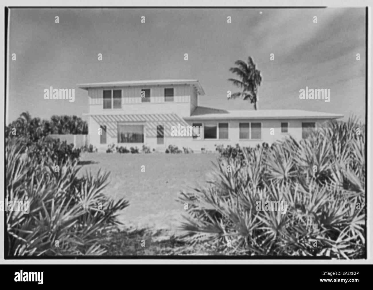 Robert Scott, Residence in Vero Beach, Florida. Stockfoto