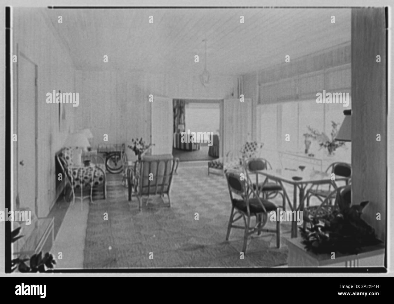 Robert Scott, Residence in Vero Beach, Florida. Stockfoto