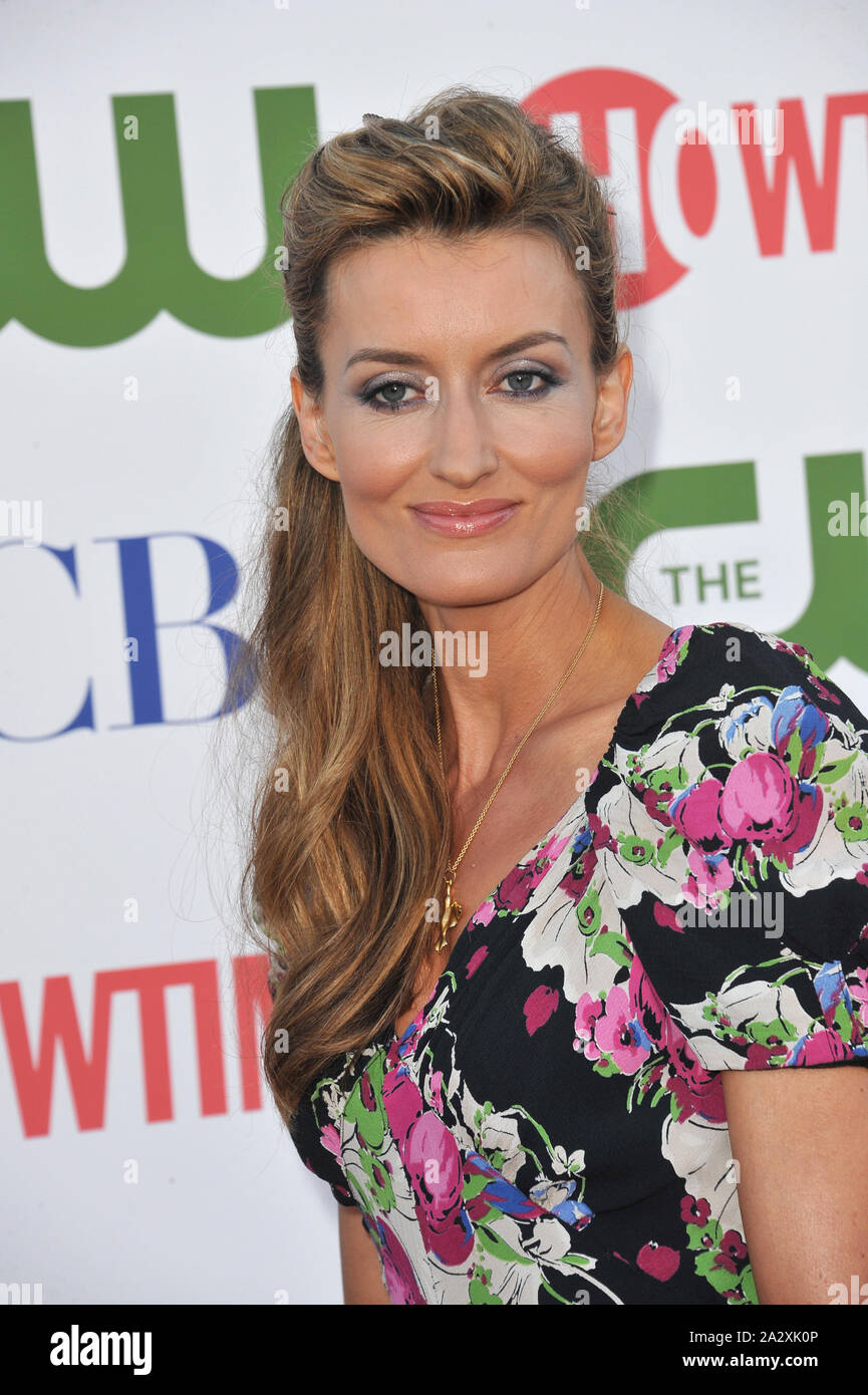 LOS ANGELES, Ca. August 03, 2011: Natasha McElhone, Stern der Californication, an der CBS Sommer 2011 TCA Party in der Pagode, Beverly Hills. © 2011 Paul Smith/Featureflash Stockfoto