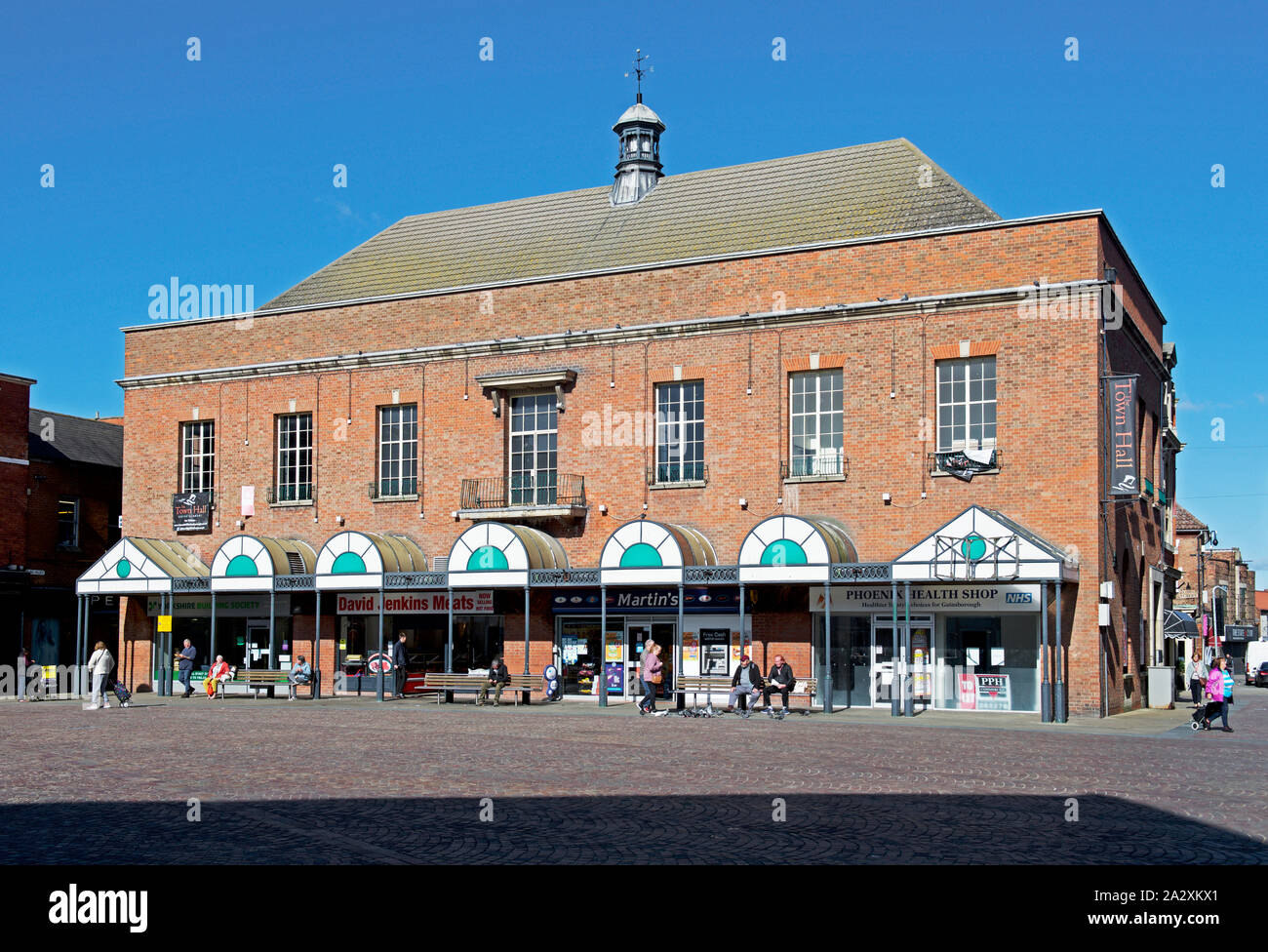 Das Rathaus, Gainsborough, Lincolnshire, England, Großbritannien Stockfoto