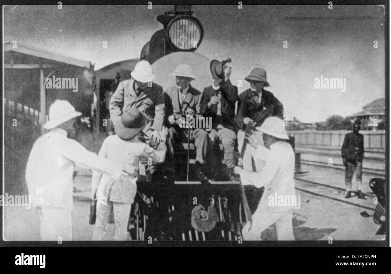 Roosevelt in Afrika Stockfoto