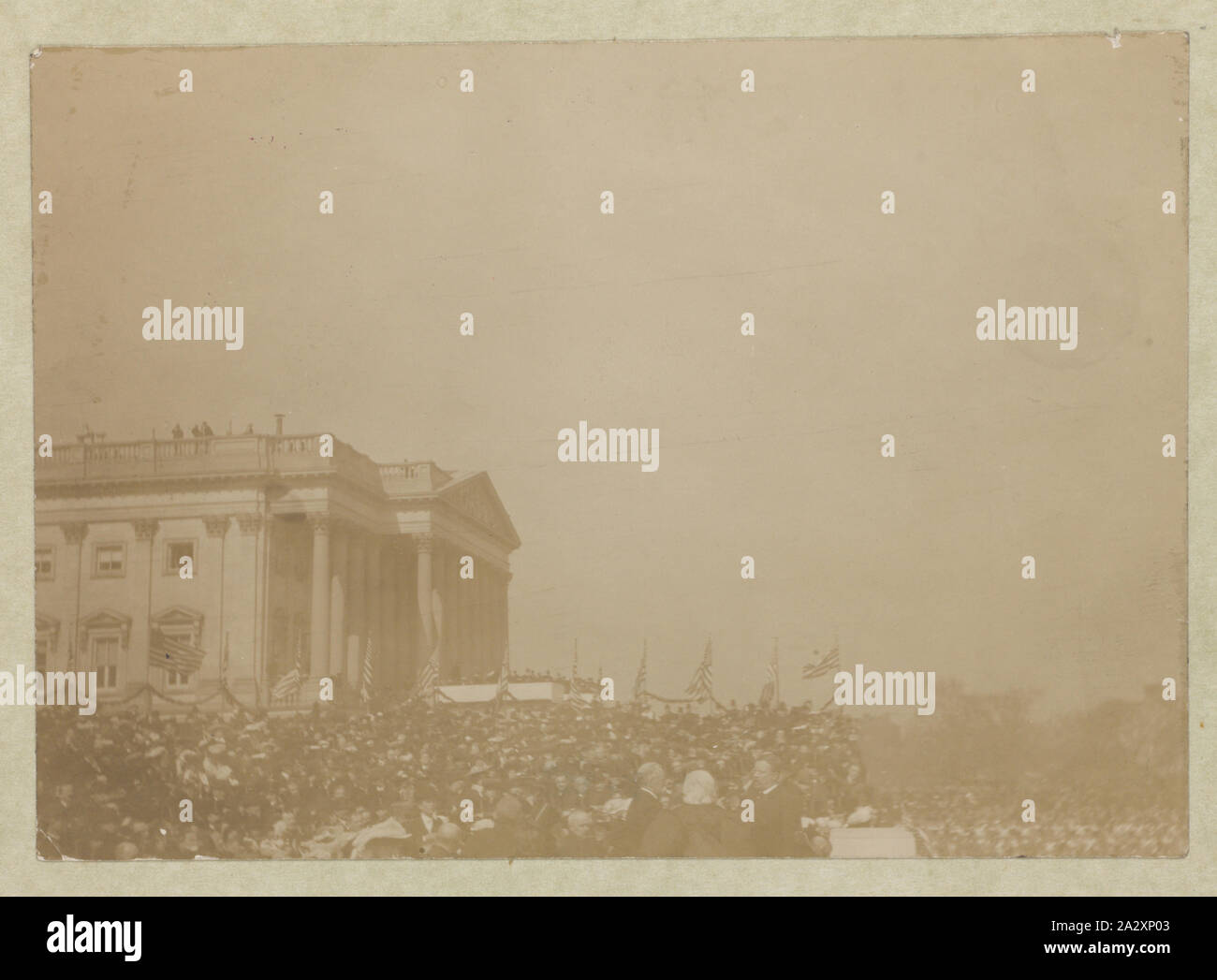 Roosevelt die Vereidigung Stockfoto