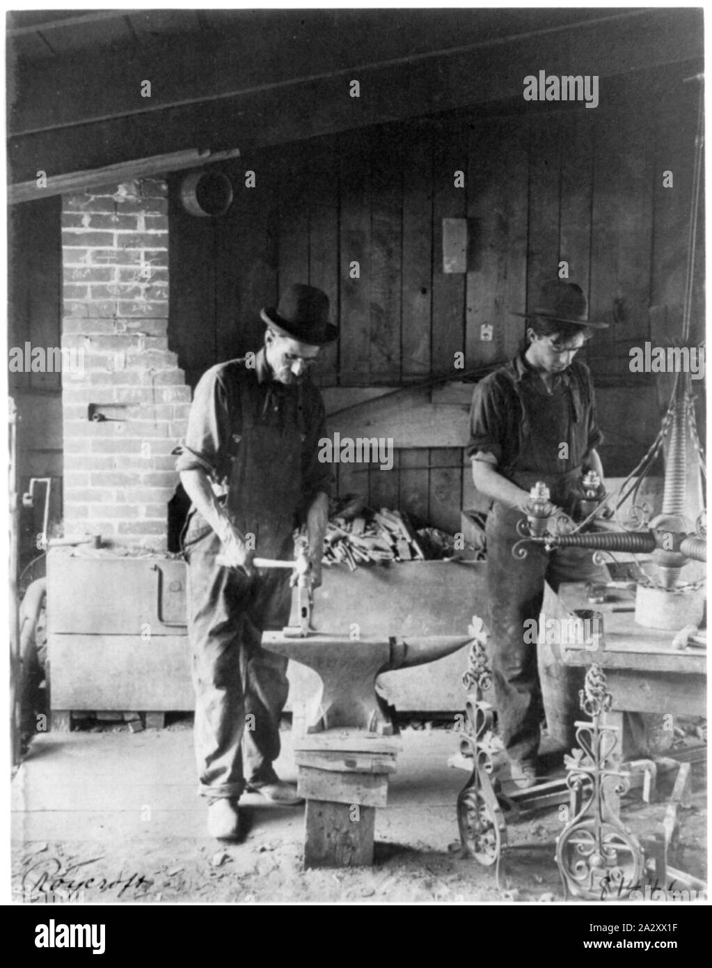 Roycroft Shop, East Aurora, NY Stockfoto