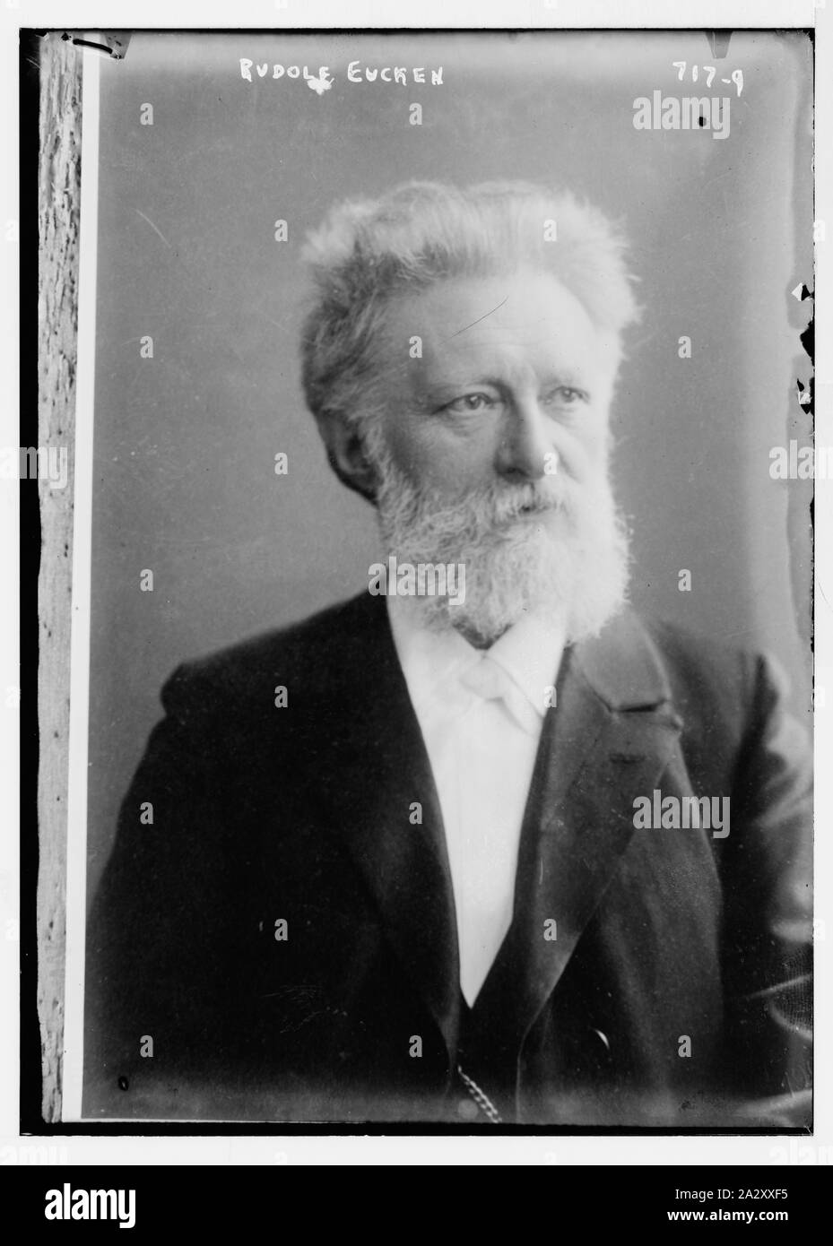 Rudolf Eucken, Portr. Stockfoto