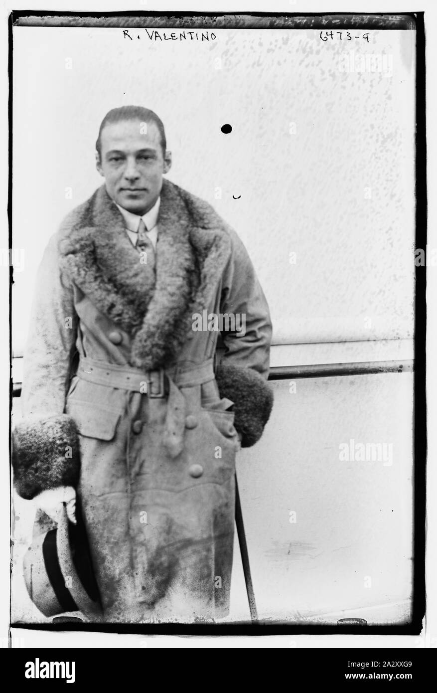 Rudolph Valentino Stockfoto