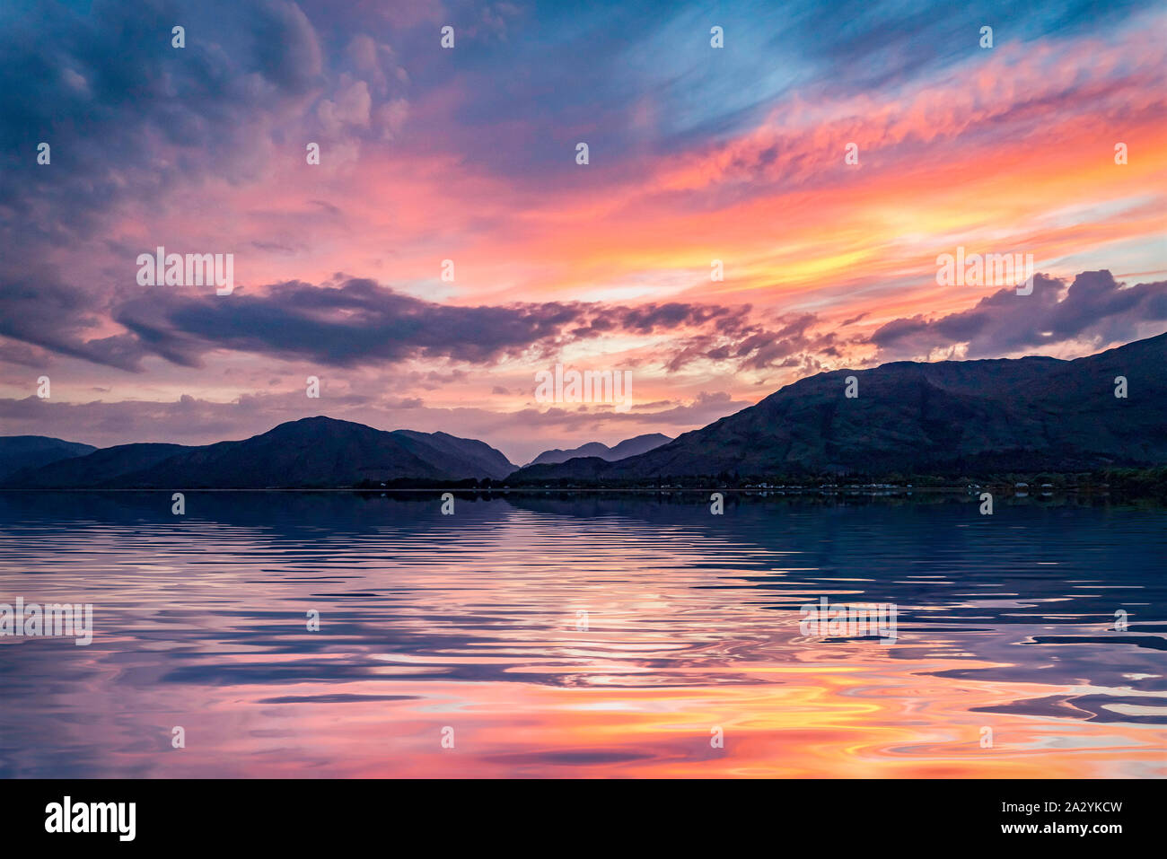 Loch Linnhe, Scottish Highlands, Großbritannien Stockfoto