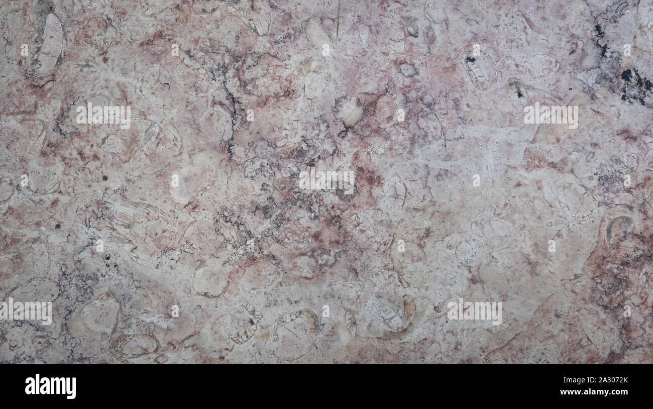 Hintergrund - Textur von glatten Marmor Stein mit Rissen. Natürliche Muster. Stockfoto