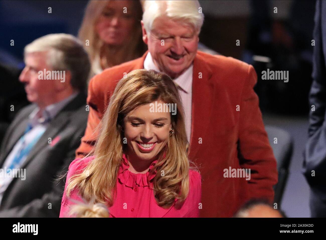 CARRIE SYMONDS, Stanley Johnson, 2019 Stockfoto