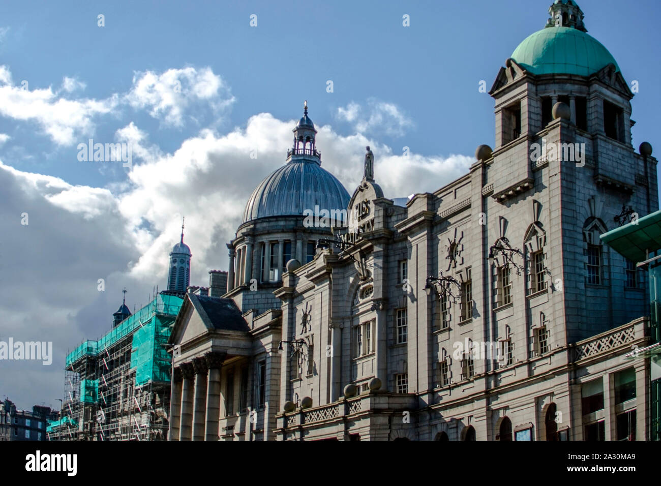 Die Außenseite des His Majesty's Theatre. Rosemount Viadukt, Aberdeen, Schottland, UK Stockfoto