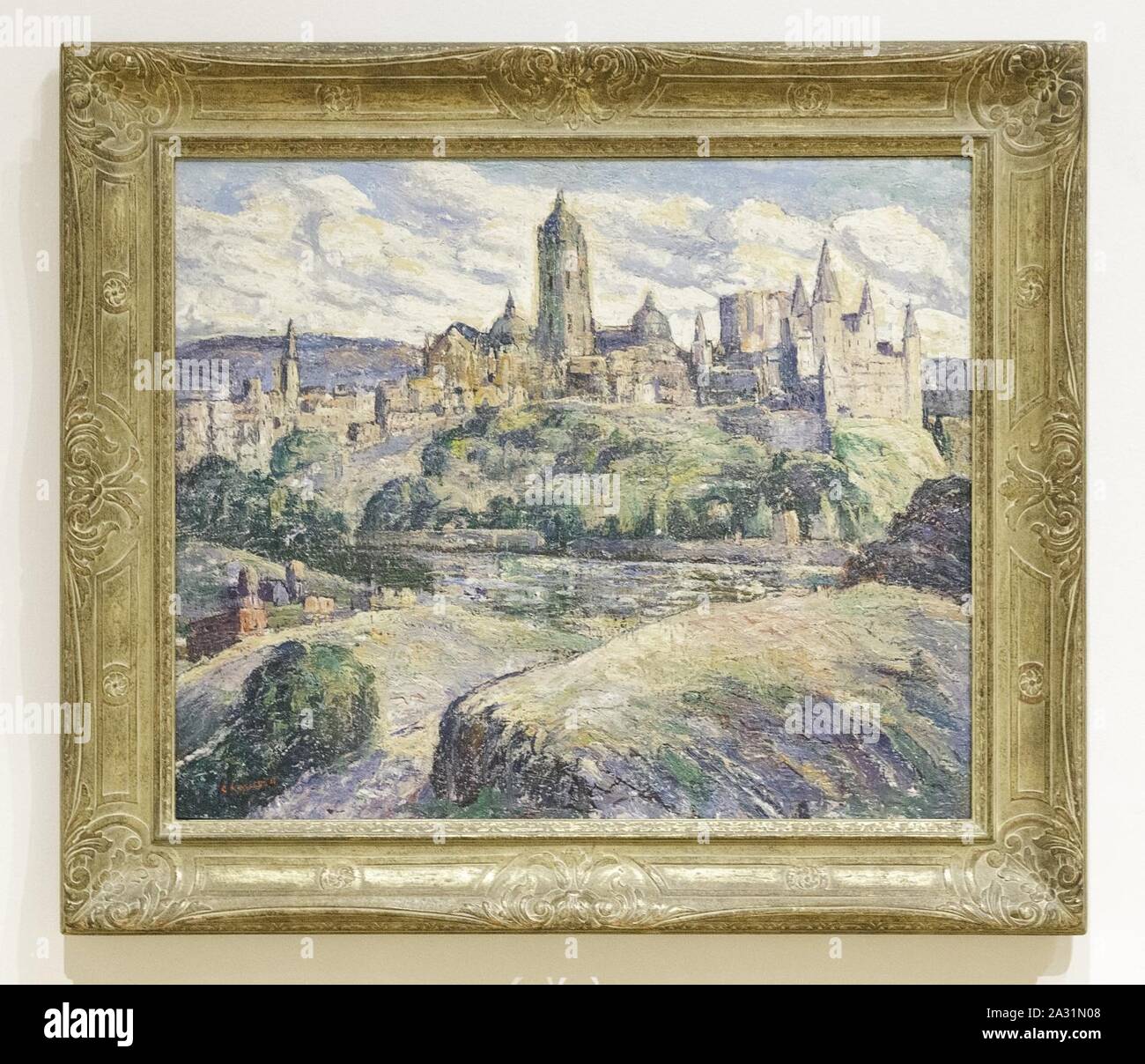 Ernest Lawson - Segovia Stockfoto