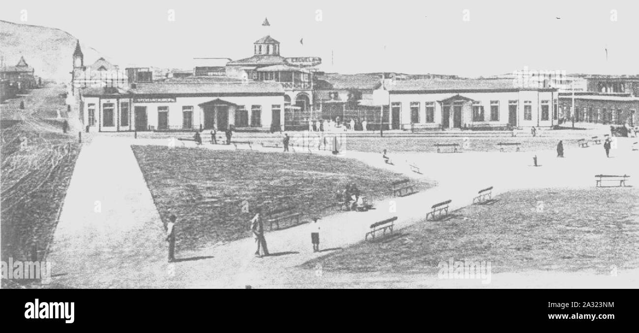 Escuela Santa Maria de Iquique 1910. Stockfoto