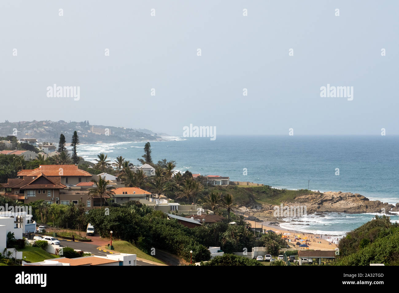 Die Apartments auf Santorini Urlaub in Ballito auf der Durban North Coast in Südafrika Stockfoto