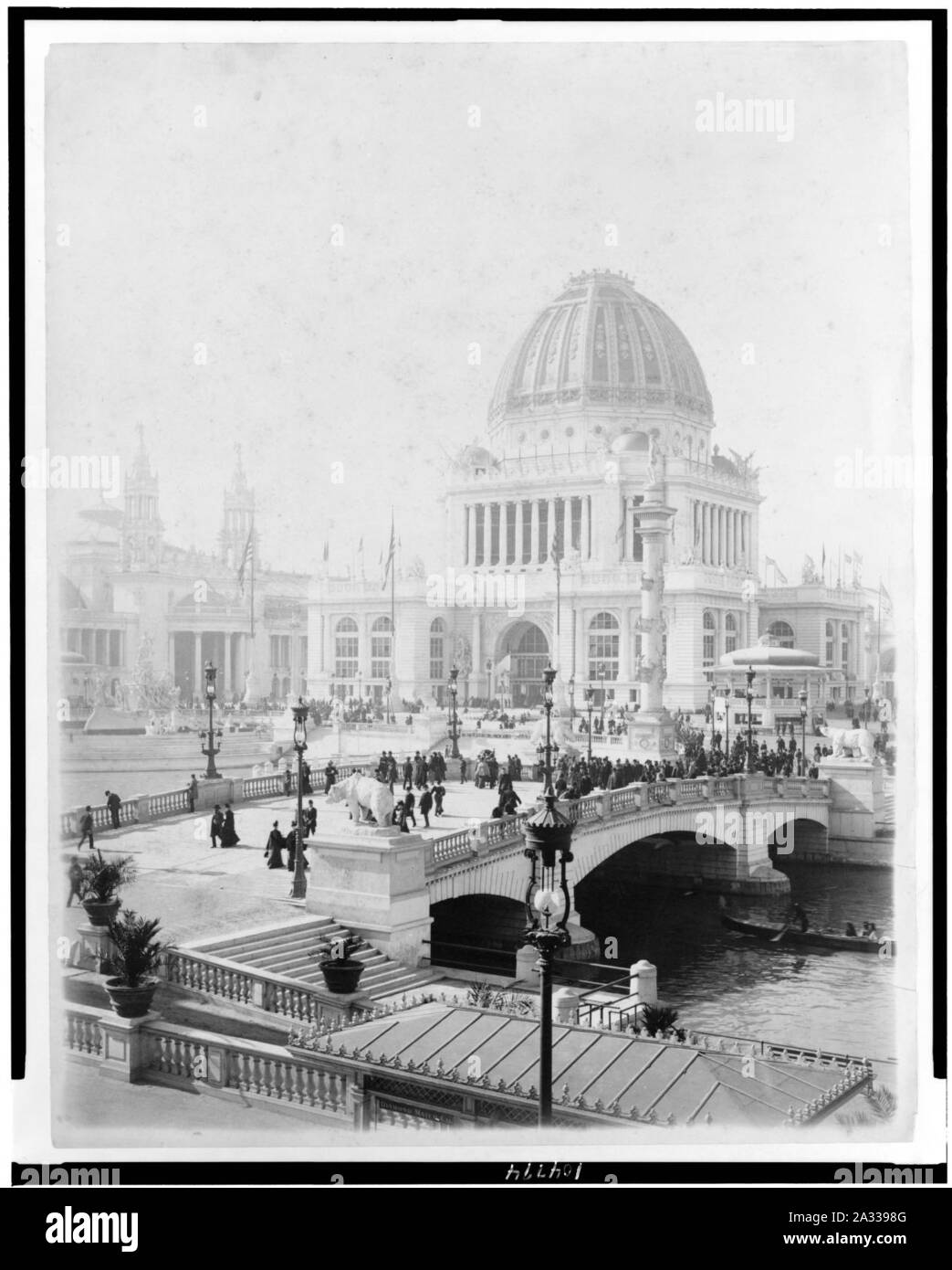 Messegeländes World's Columbian Exposition, Chicago Stockfoto